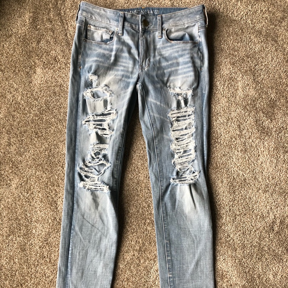 American Eagle Jeans, Size 8, Extra Long